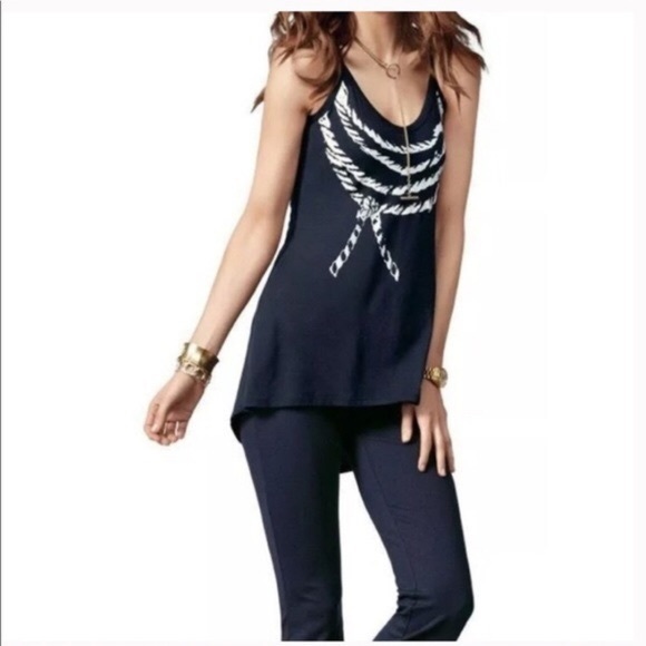CAbi Tops - Nautical Rope Design Tank